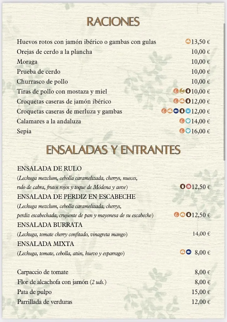 Menu_Cafetería Bar El Paraiso_Madroñera_immagine_1