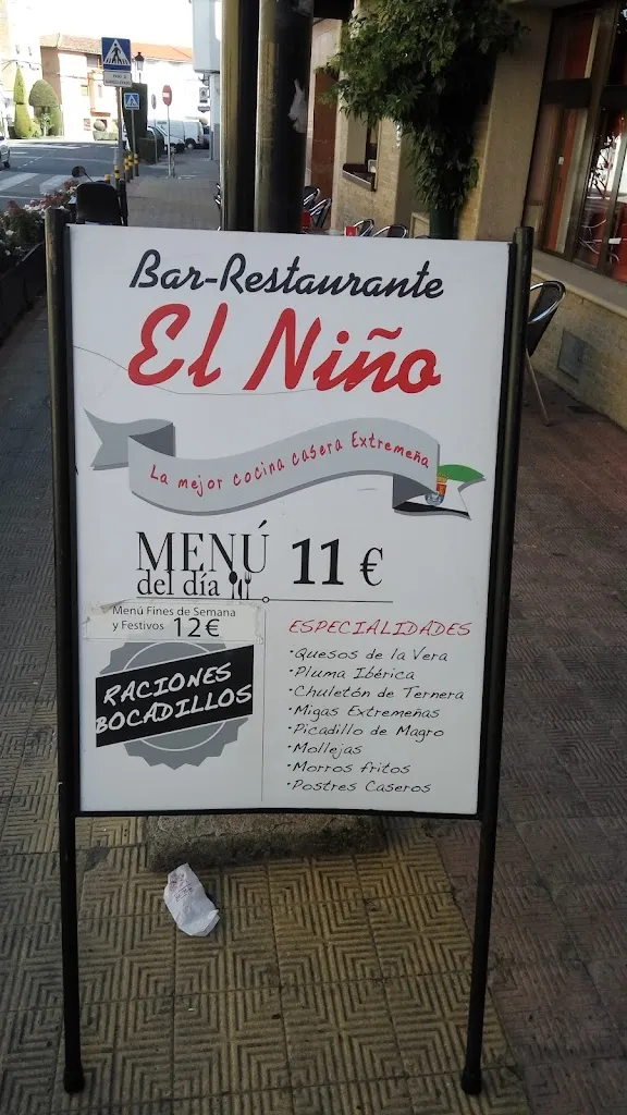 Menu_Restaurante El Niño_Losar de la Vera_image_3