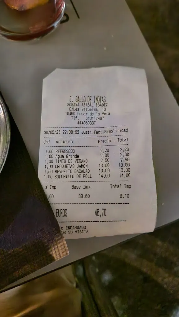 Rafael MEDINA SANCHEZ_Gallo de Indias_Losar de la Vera_recensione