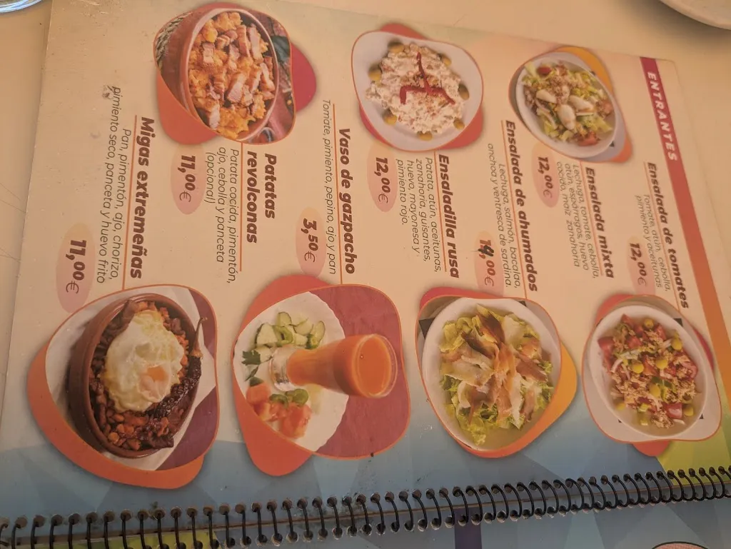 Menu_Restaurante la Parrilla_Losar de la Vera_image_1