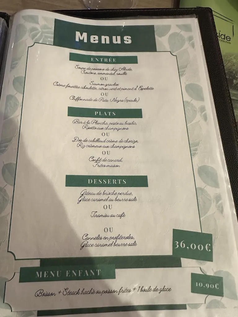 Menu_Chez Alcide_Ares_immagine_1