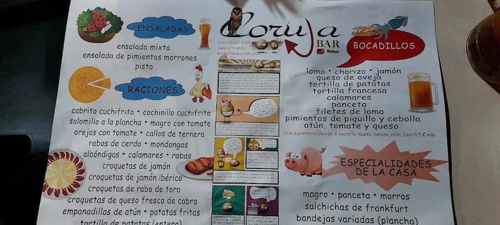 Menu_Bar Coruja_Jaraíz de la Vera_image_4