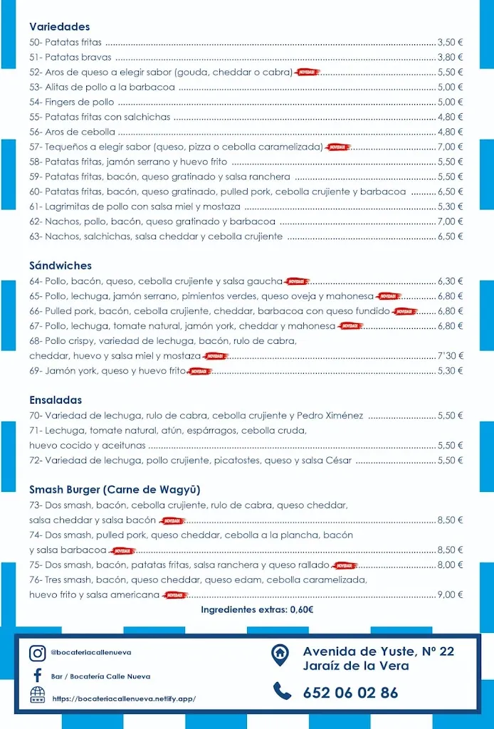 Menu_Bar Bocatería Calle Nueva_Jaraíz de la Vera_image_2