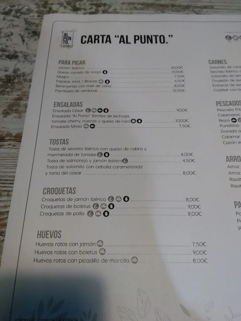 Menu_Al Punto. Gastrobar_Jaraíz de la Vera_image_1