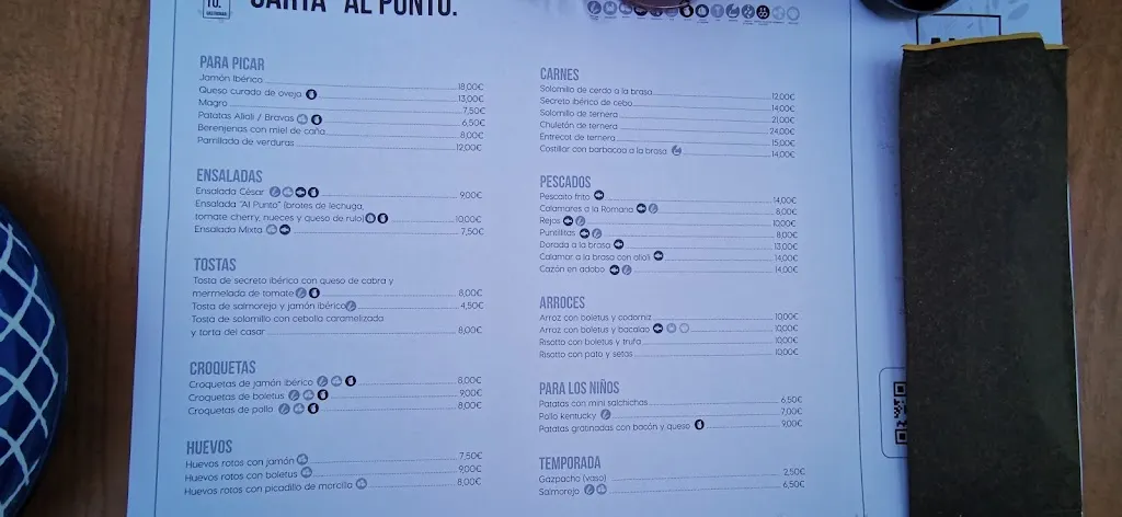 Menu_Al Punto. Gastrobar_Jaraíz de la Vera_image_2