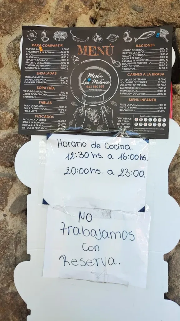Menu_Meson los Molinos_Jaraíz de la Vera_image_3
