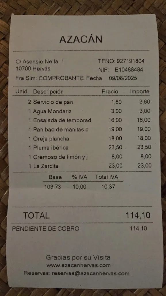 Oscar Colinas_Restaurante Azacán Hervás_Hervás_review