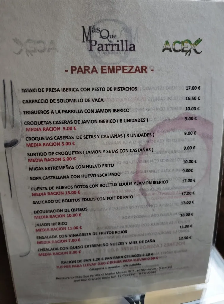 Menu_Restaurante Más Que Parrilla_Hervás_image_3