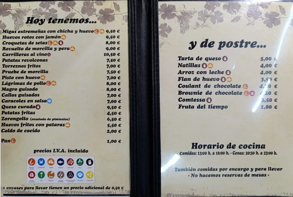 Menu_Taberna El Patio_Hervás_image_1