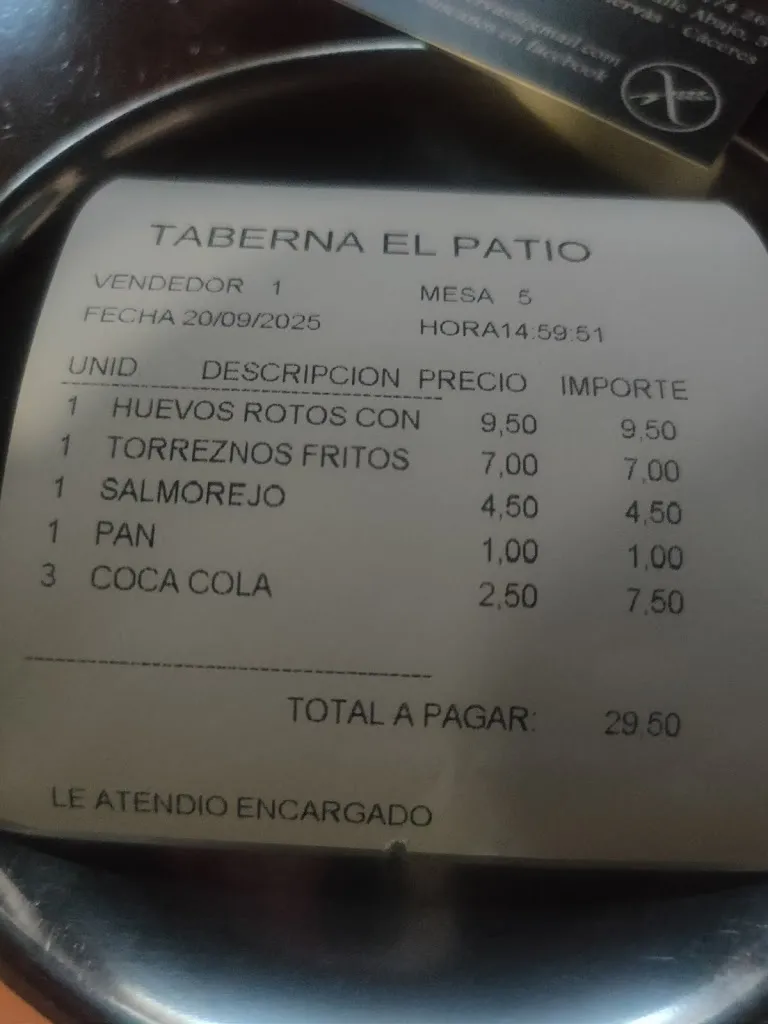 Maria Pp_Taberna El Patio_Hervás_review