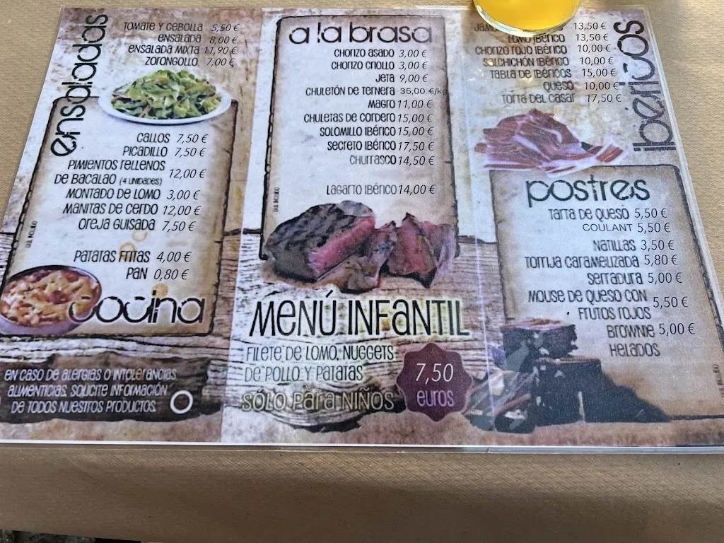 Menu_Mesón El 60_Hervás_image_3