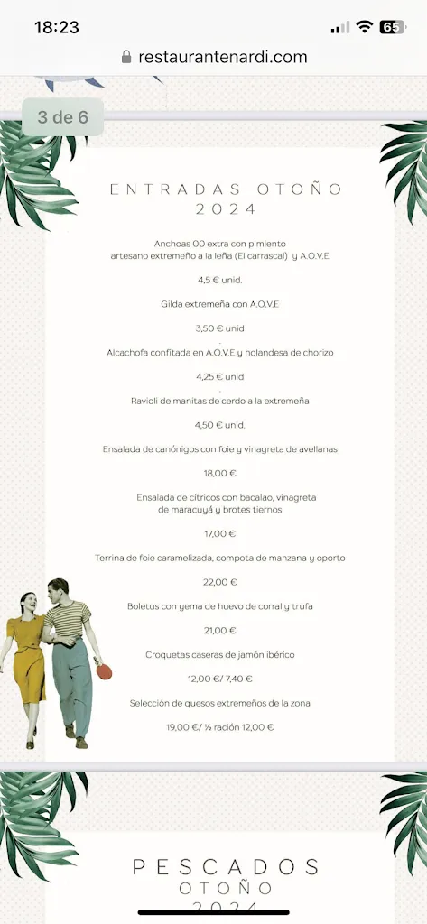 Menu_Cafeteria Nardi_Hervás_image_1