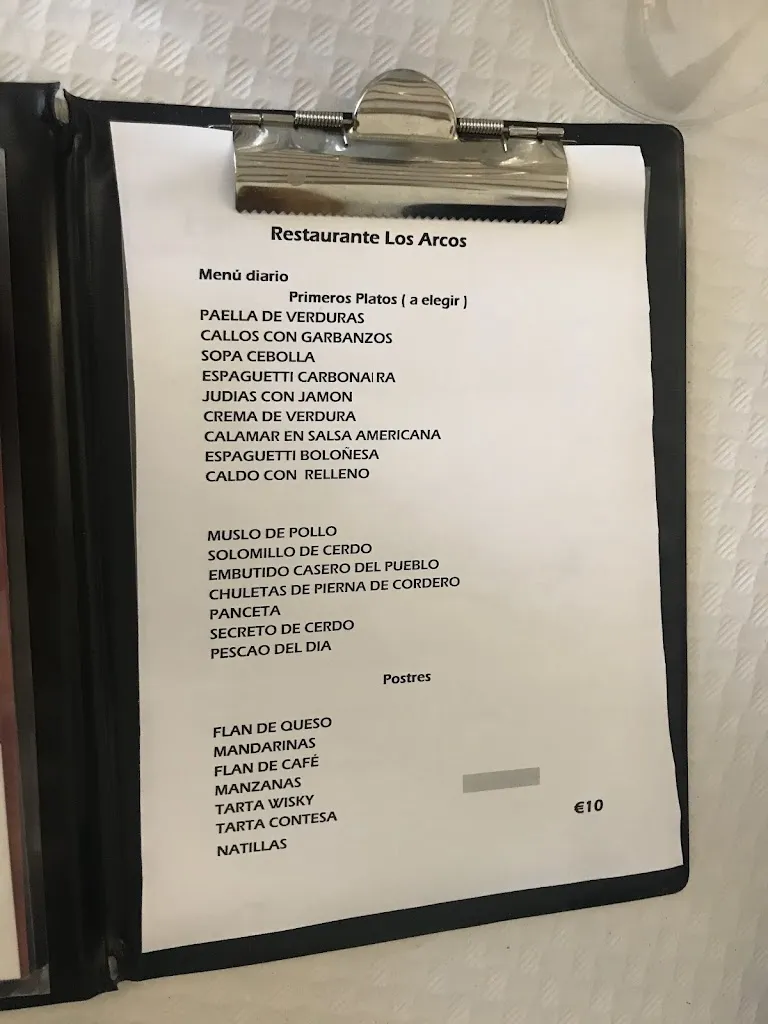 Menu_BAR RESTAURANTE El Rincón._Alpera_image_2