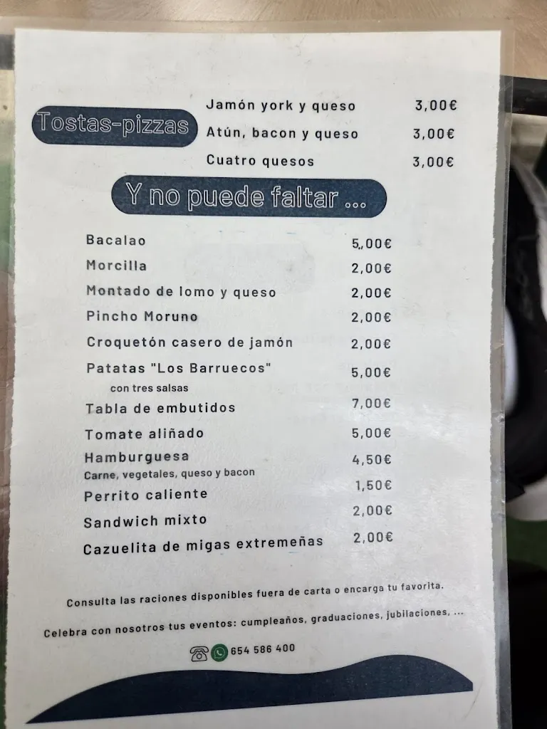 Menu_El Mesoncito De Andrés_Malpartida de Cáceres_image_2