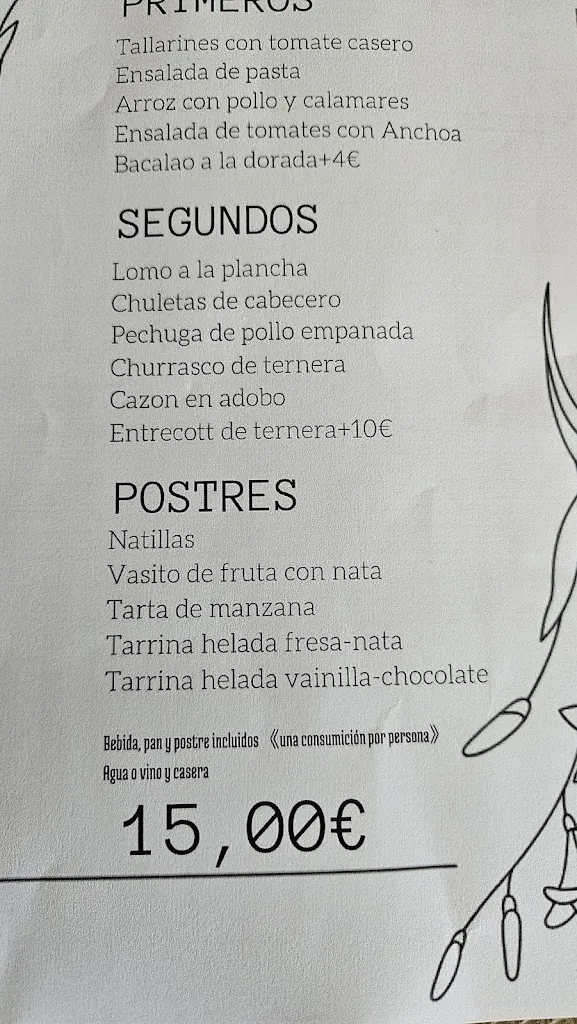 Menu_Restaurante BraseriaRuta las Hurdes_Mohedas de Granadilla_image_1