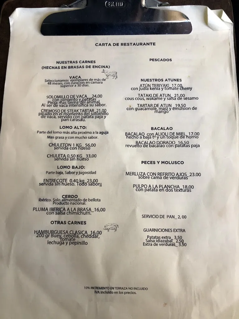 Menü_Restaurante El Ochenta Majadahonda_Majadas_Bild_4