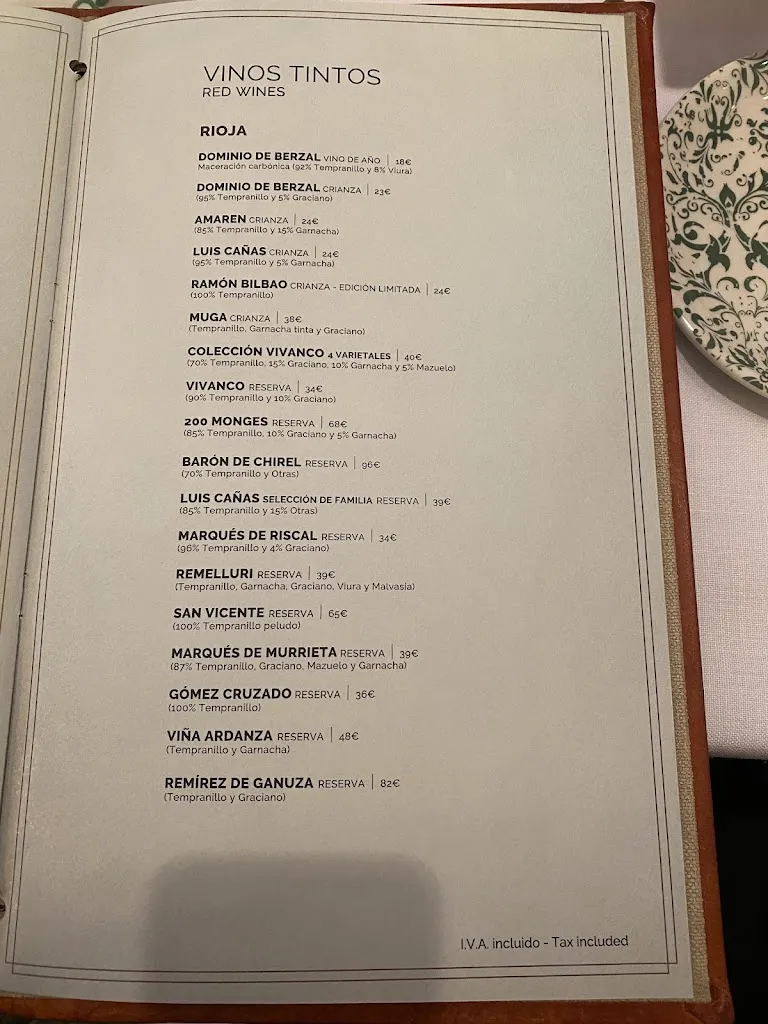 Menu_Restaurante El Pimiento Verde - Majadahonda_Majadas_immagine_1