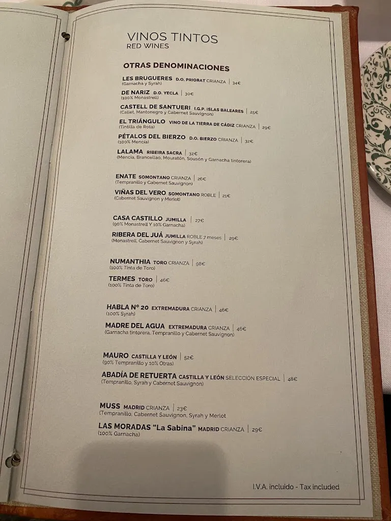 Menu_Restaurante El Pimiento Verde - Majadahonda_Majadas_immagine_2