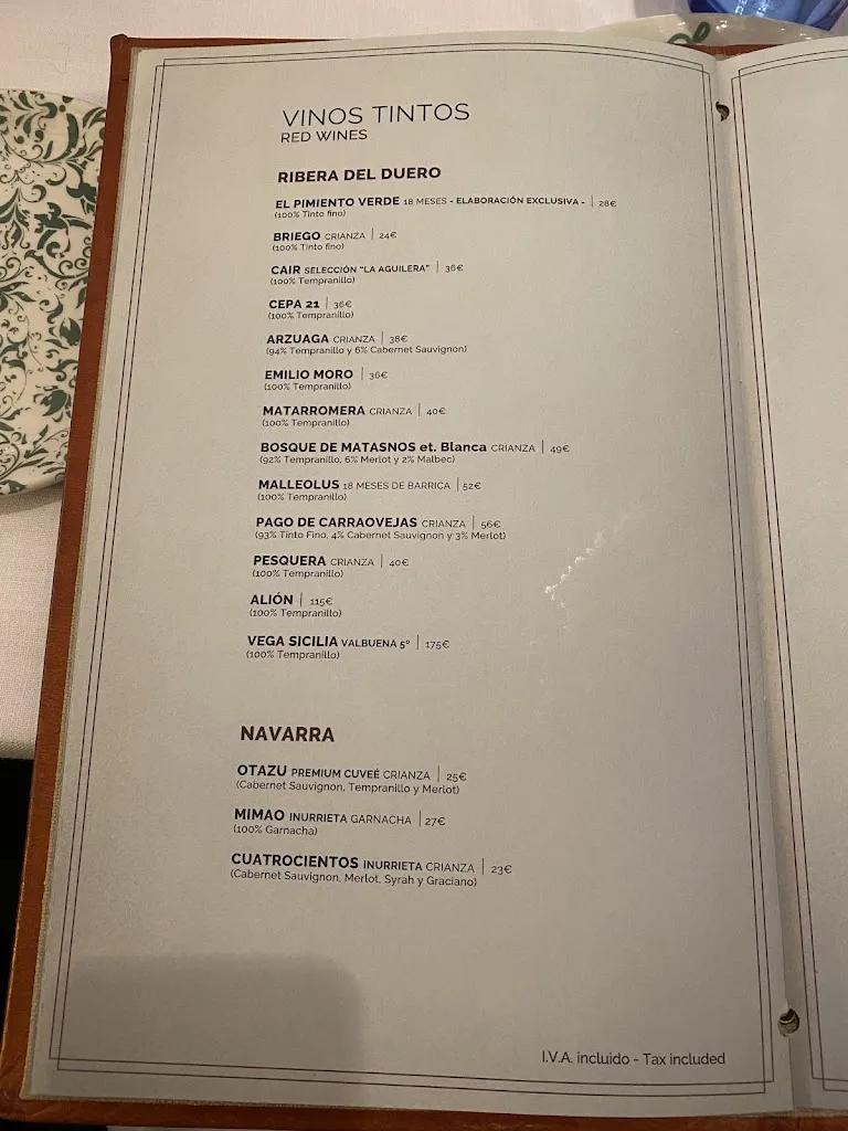 Menu_Restaurante El Pimiento Verde - Majadahonda_Majadas_immagine_4