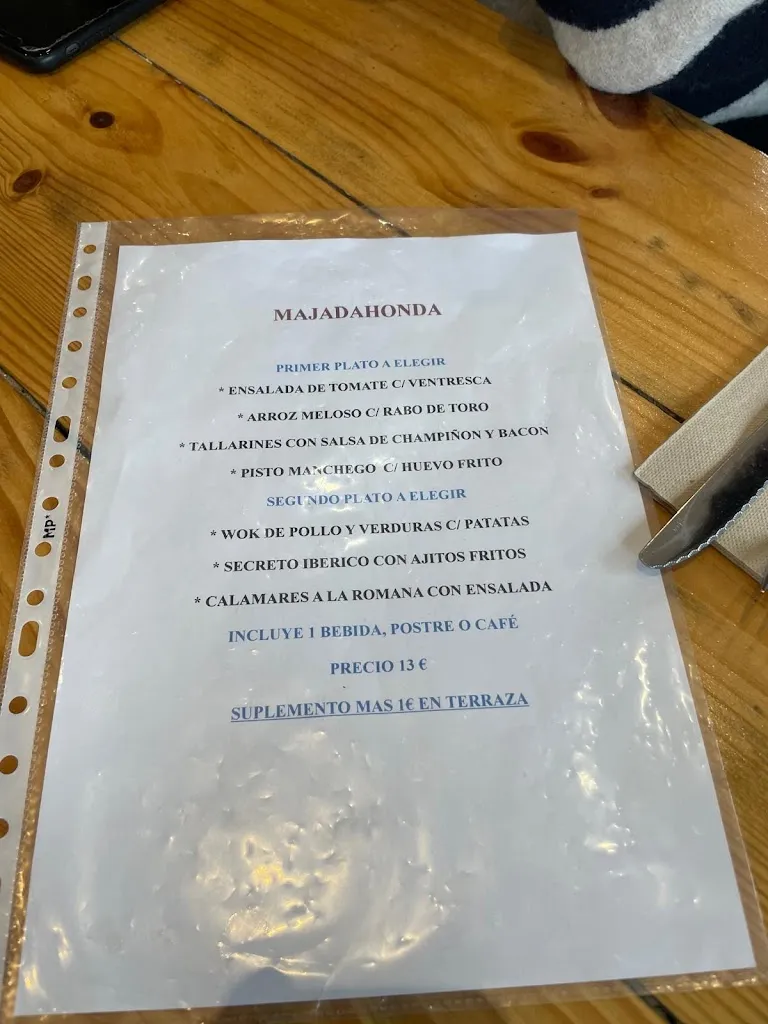 Menu_El Toro Majadahonda._Majadas_image_1
