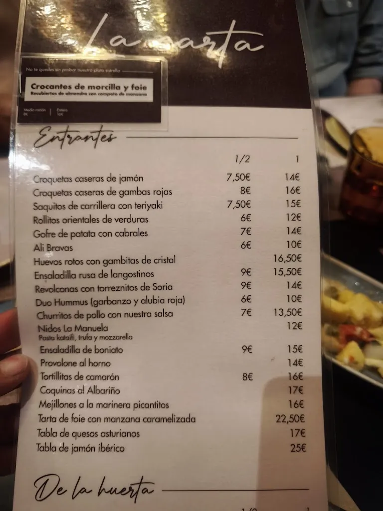 Menu_La Manuela_Majadas_immagine_1