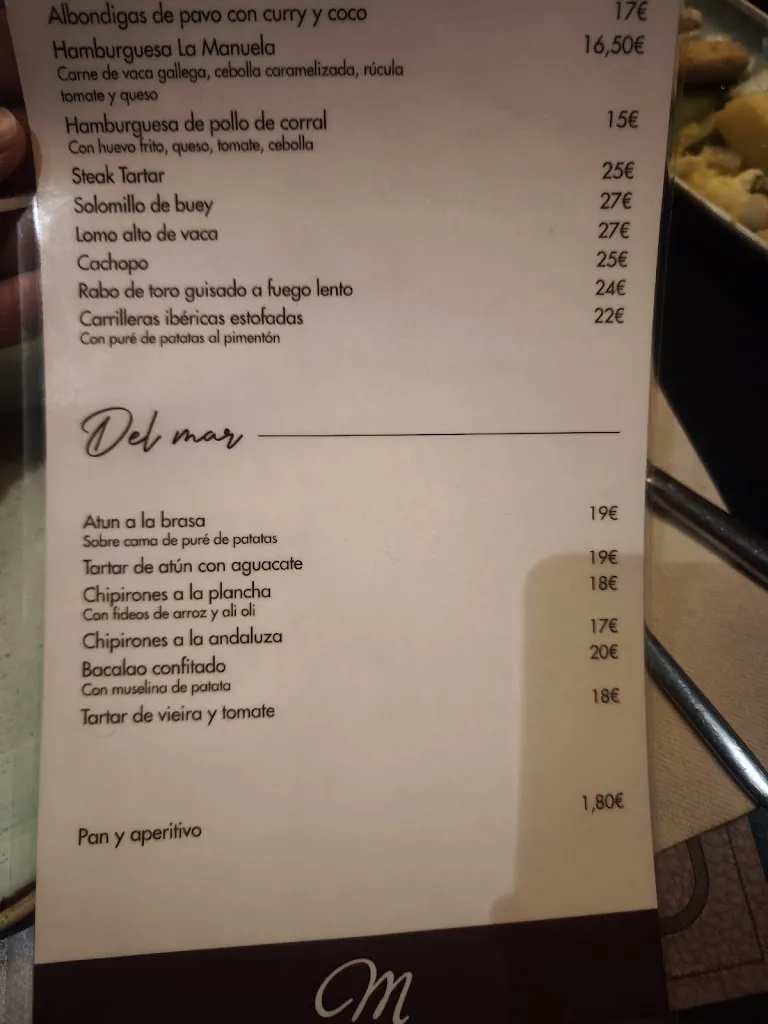 Menu_La Manuela_Majadas_immagine_4