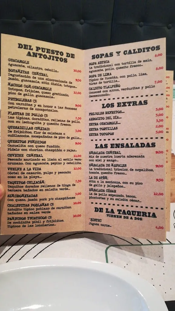 Menu_Central Mexicana Majadahonda_Majadas_image_2