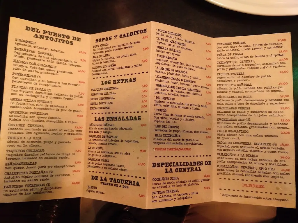 Menu_Central Mexicana Majadahonda_Majadas_image_3