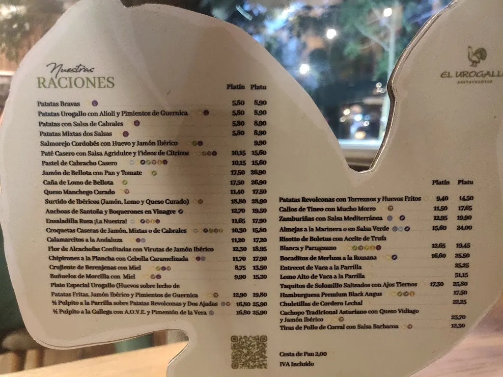 El Urogallo I Restaurante Príncipe Pío_Majadas_menu_image_1