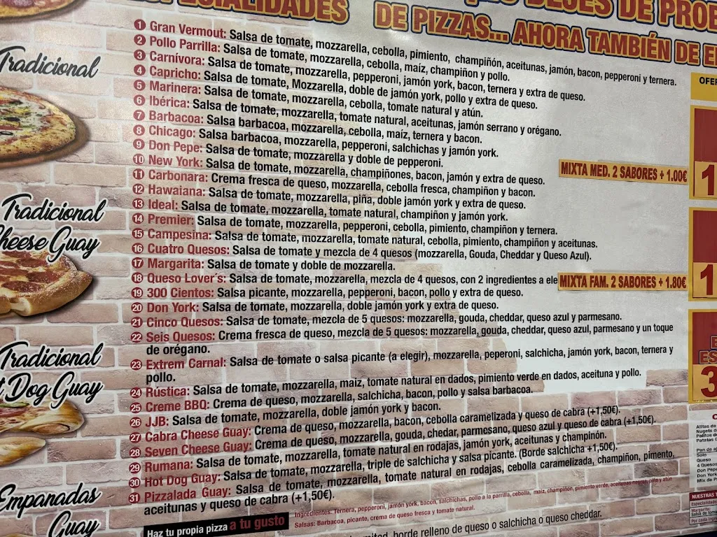 Menu_Pizza Guay Calidad®_Majadas_image_3