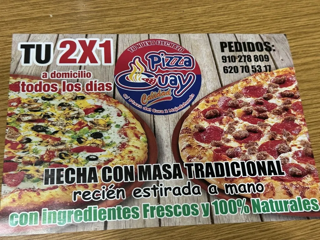Menu_Pizza Guay Calidad®_Majadas_image_4