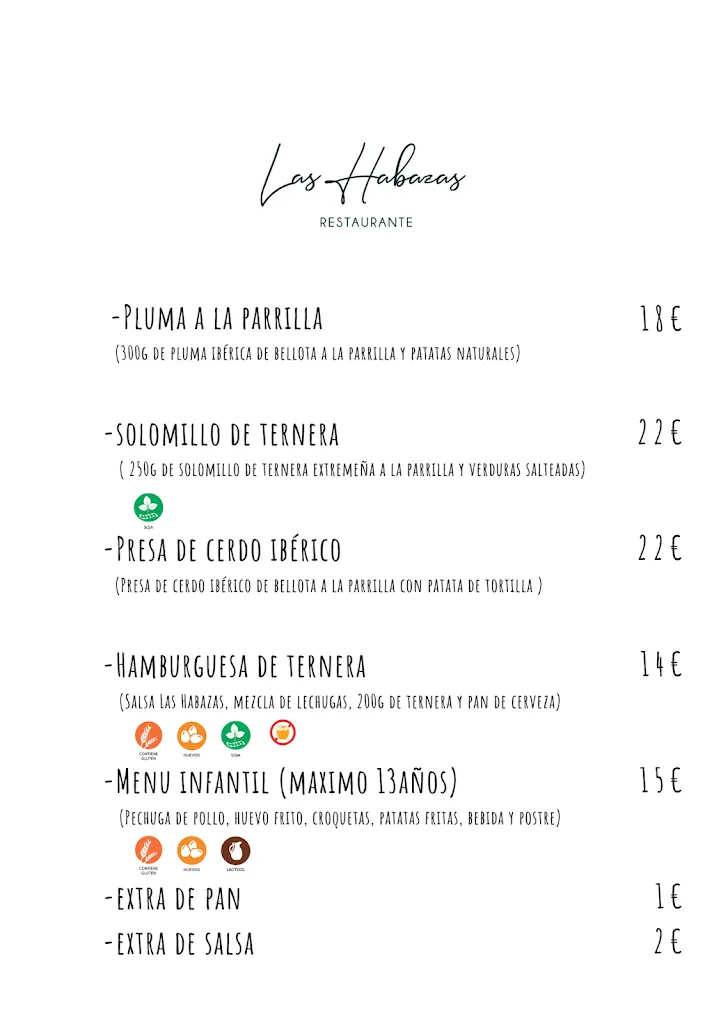 Menu_Restaurante Las Habazas_Malpartida de Plasencia_image_3