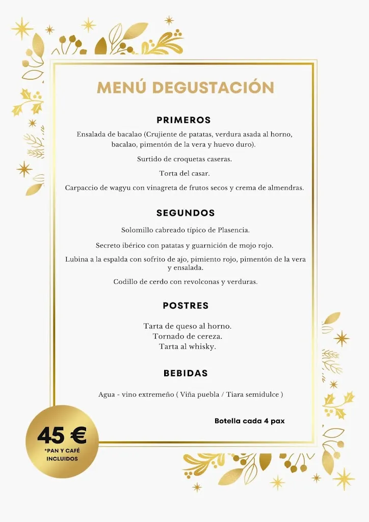 Menu_El Rincon De Amador _Malpartida de Plasencia_image_1