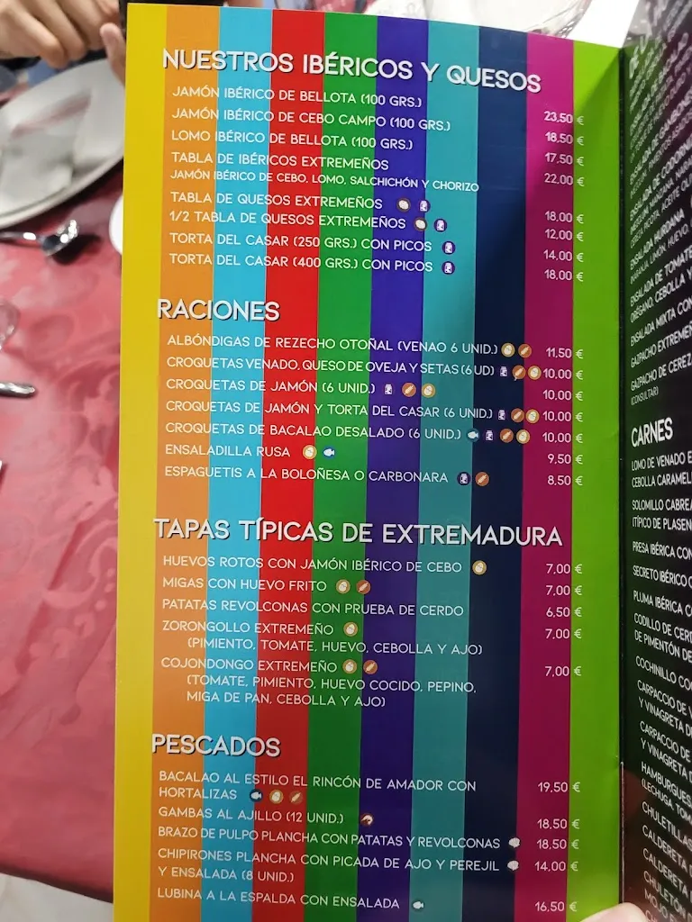 Menu_El Rincon De Amador _Malpartida de Plasencia_image_4