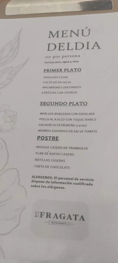 Menu_Restaurante la fragata_Malpartida de Plasencia_image_4