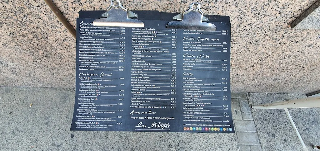 Menu_Los Monges_Malpartida de Plasencia_image_2