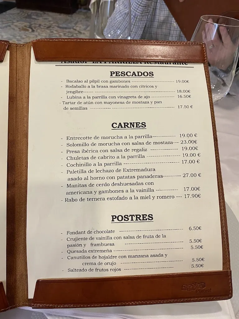 Menu_Restaurante Brasería Asador La Parrilla_Malpartida de Plasencia_image_1