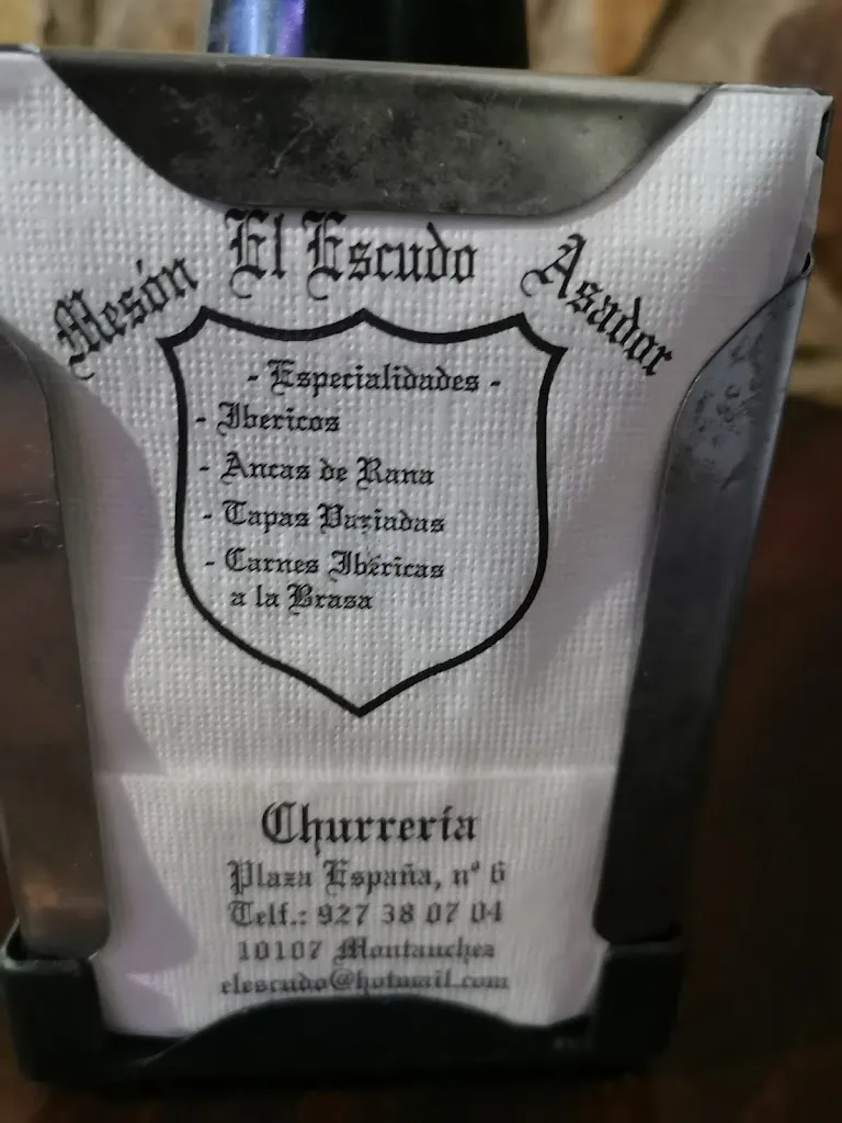 Menu_Meson Asador El Escudo_Montánchez_immagine_1