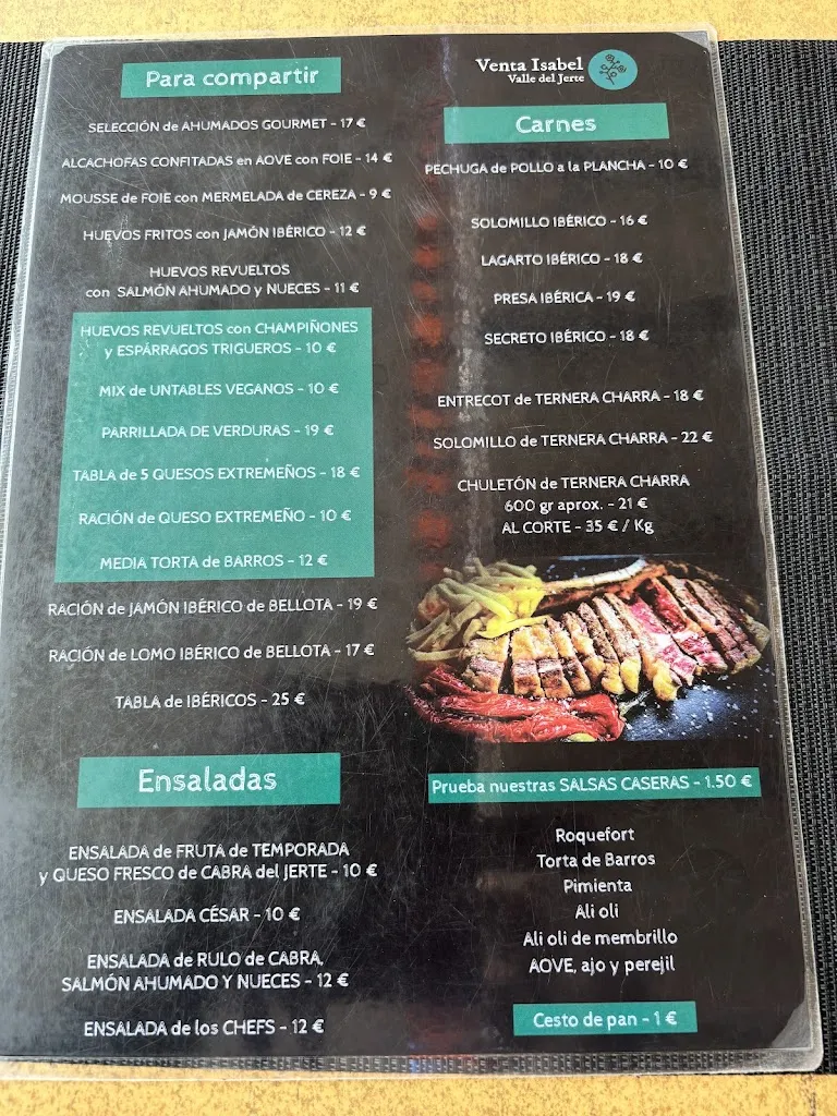 Menu_Venta Isabel_Navaconcejo_image_1