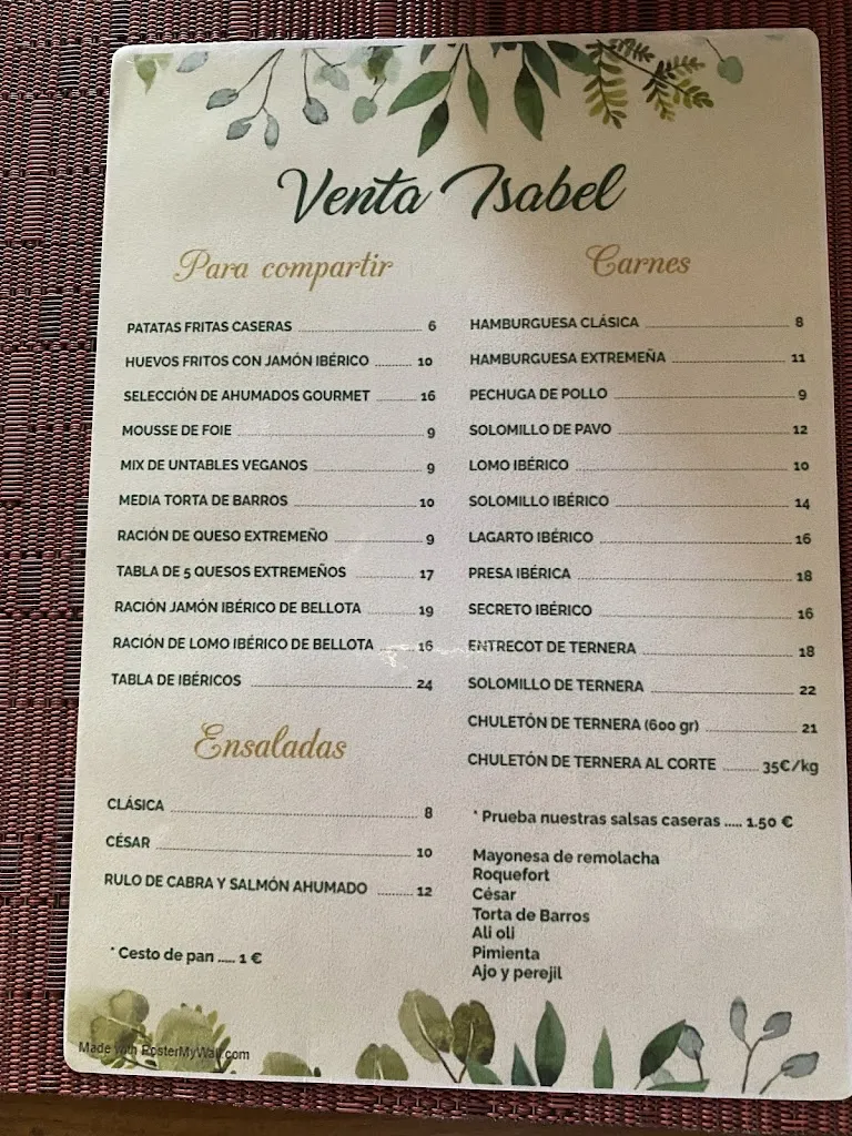 Menu_Venta Isabel_Navaconcejo_image_4