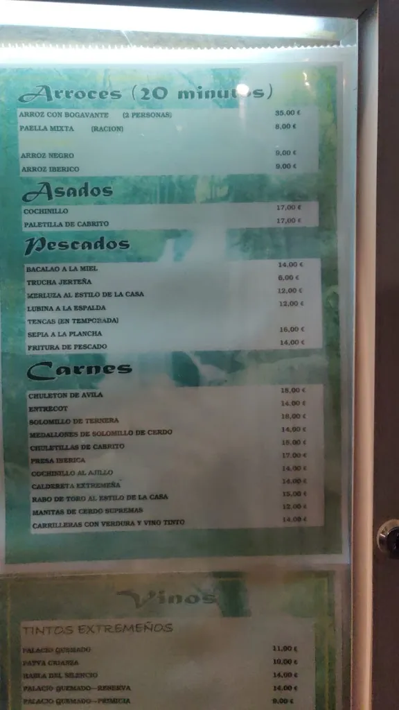 Menu_Café-Bar Restaurante Los Majetes_Navaconcejo_image_1