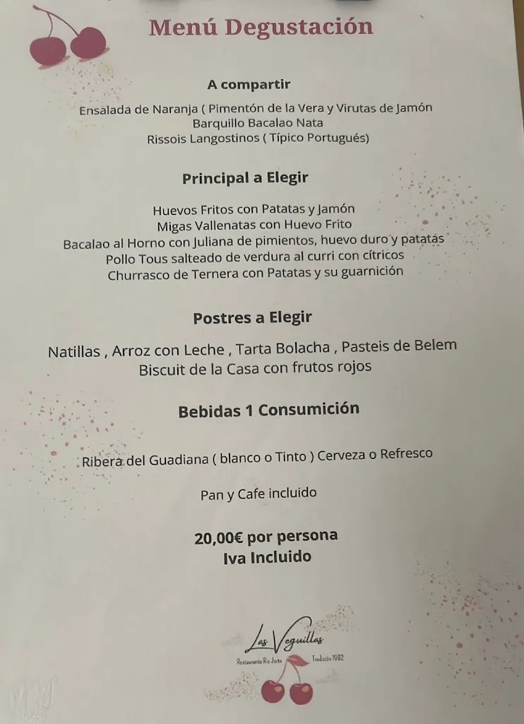 Menu_Restaurante Las Veguillas - Río Jerte_Navaconcejo_image_1