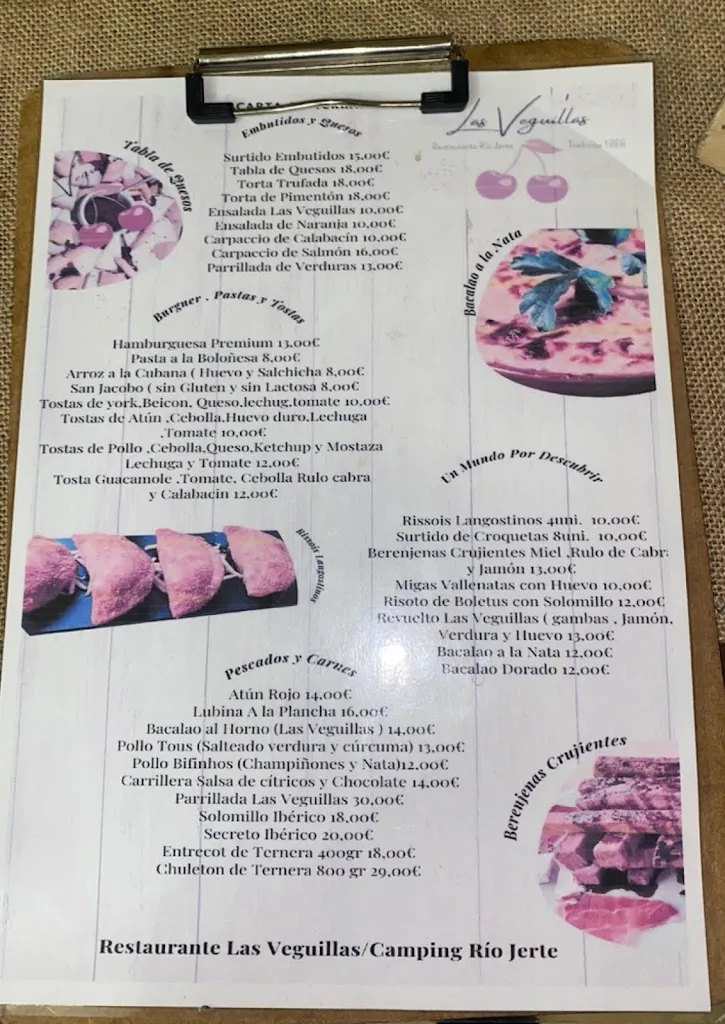 Menu_Restaurante Las Veguillas - Río Jerte_Navaconcejo_image_2