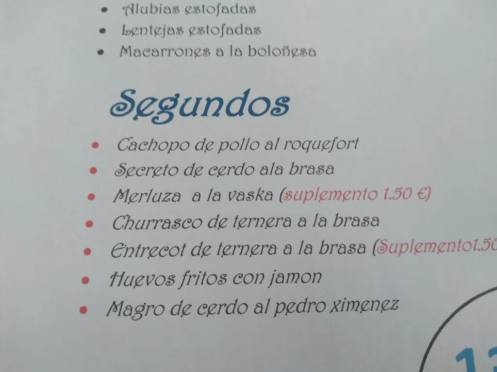 Menu_Hostal Restaurante el Avión_Oliva de Plasencia_immagine_3