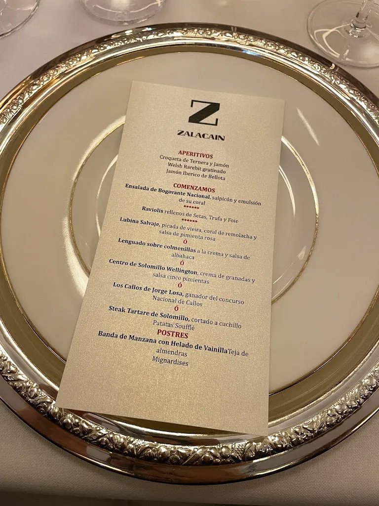 Menu_Zalacaín Restaurant_Palomero_immagine_4