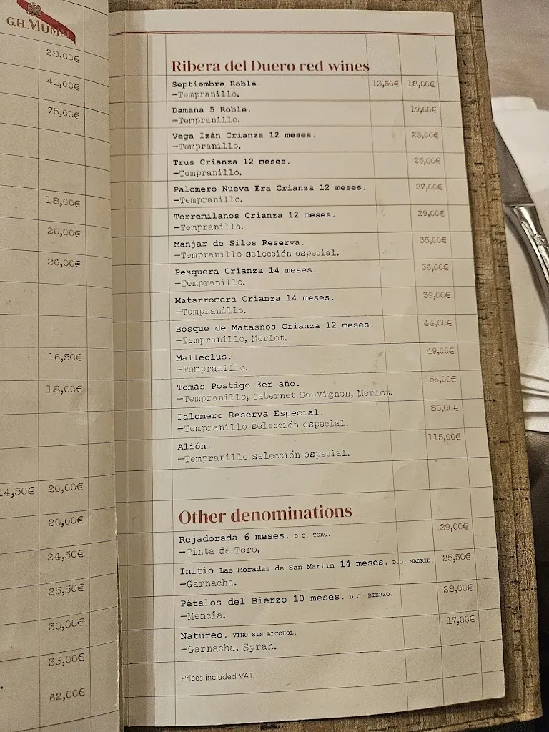 Menu_Asador de Aranda Preciados | Asador de carne Madrid_Palomero_immagine_2