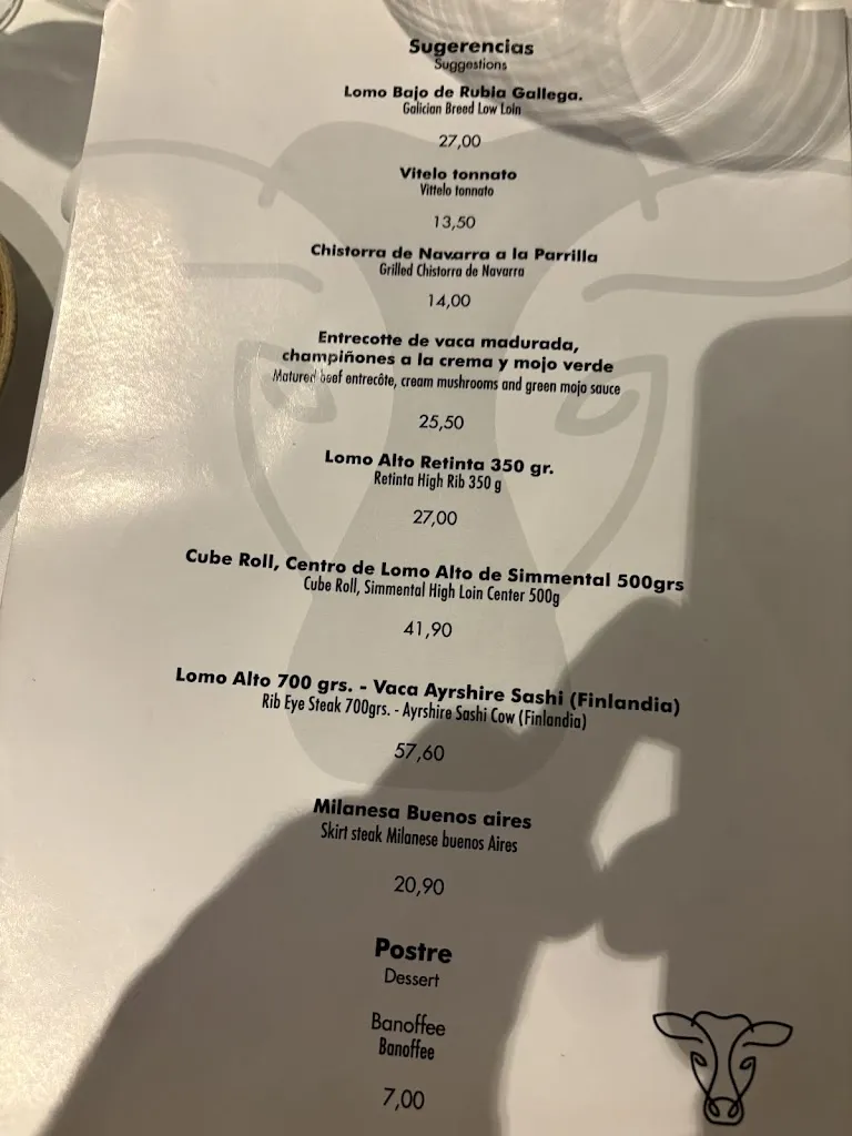 Menu_La Vaca Argentina Moraleja_Moraleja_image_4