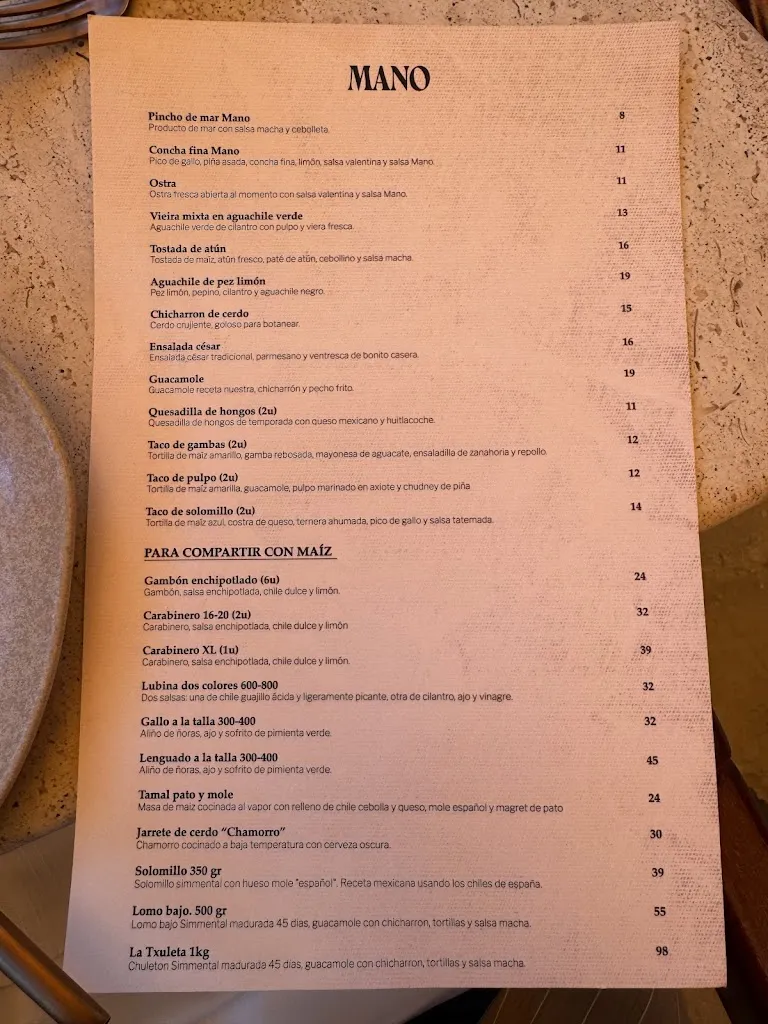 Menu_Mano La Moraleja_Moraleja_immagine_1