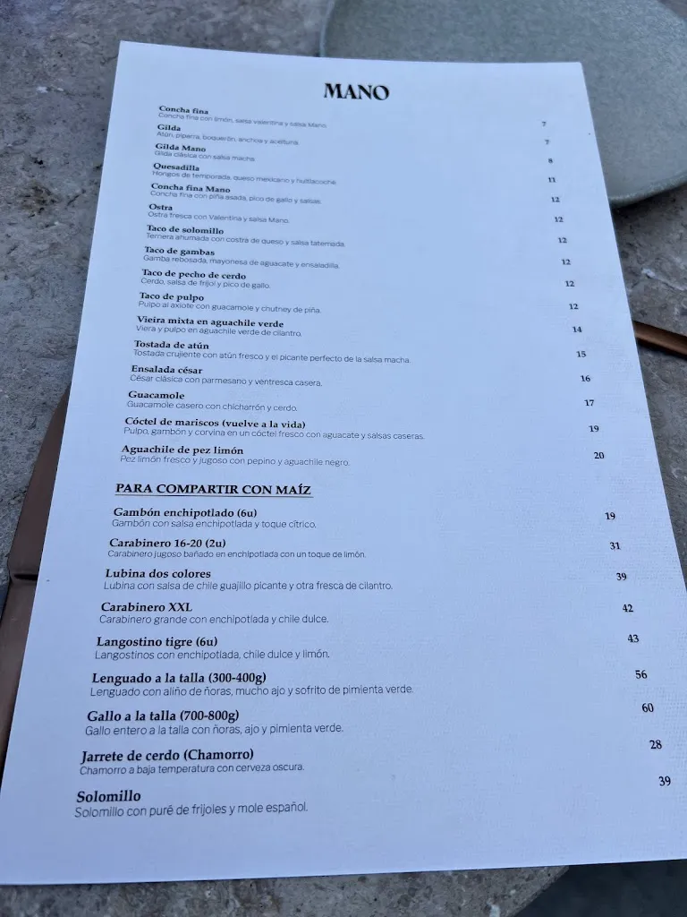 Menu_Mano La Moraleja_Moraleja_immagine_2