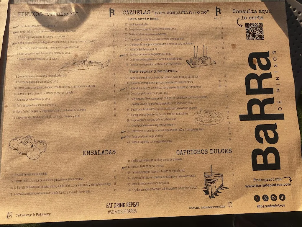 Menu_BaRRa de Pintxos_Moraleja_image_3